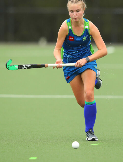 Academy Sports Athletes participate in Hockey at the 2021 Academy Sports Competition at Central Coast Hockey Fields. Wyong, NSW on Friday 16th of April, 2021